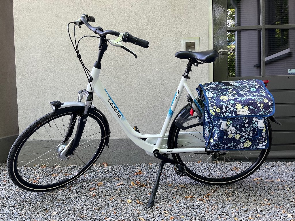 Gazelle Orange C7+ damesfiets Premium White 57 cm, Ophalen, Gebruikt, Versnellingen, 56 cm of meer