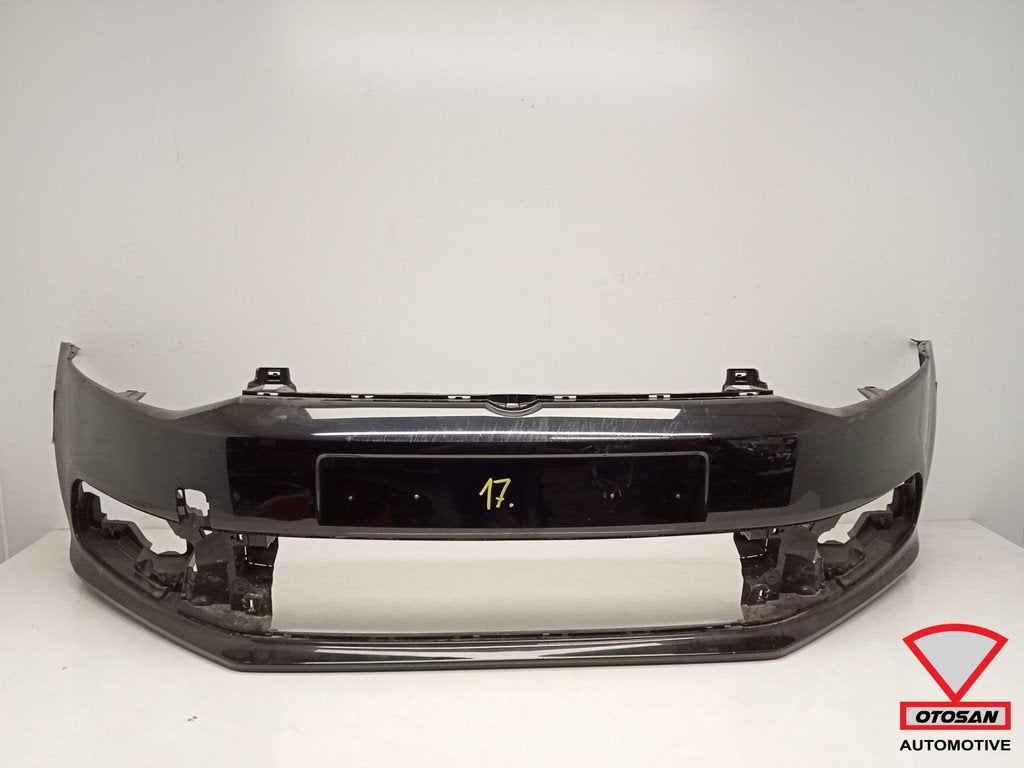 VW Polo 6C Origineel! Voorbumper 2009+, Gebruikt, Volkswagen, Volkswagen AG, Bumper
