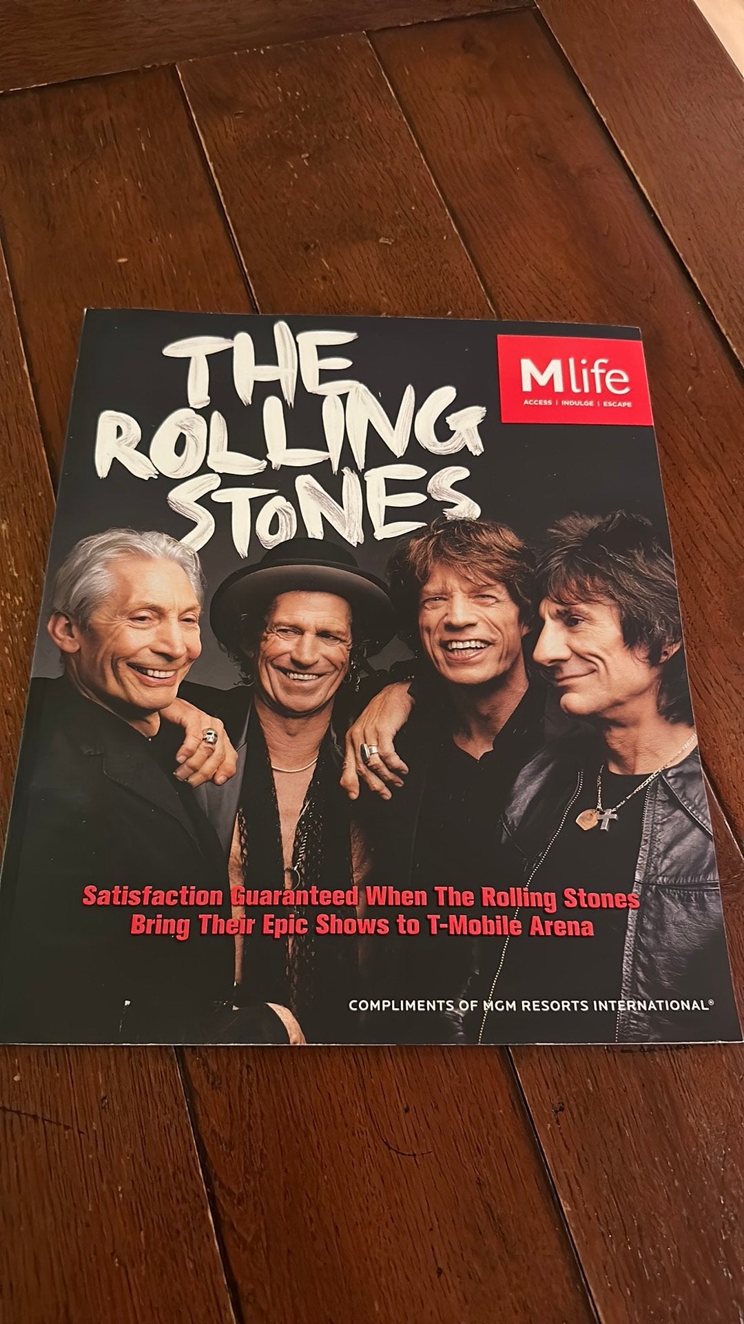 Mlife MGM Las Vegas rolling stones, Ophalen of Verzenden, Zo goed als nieuw
