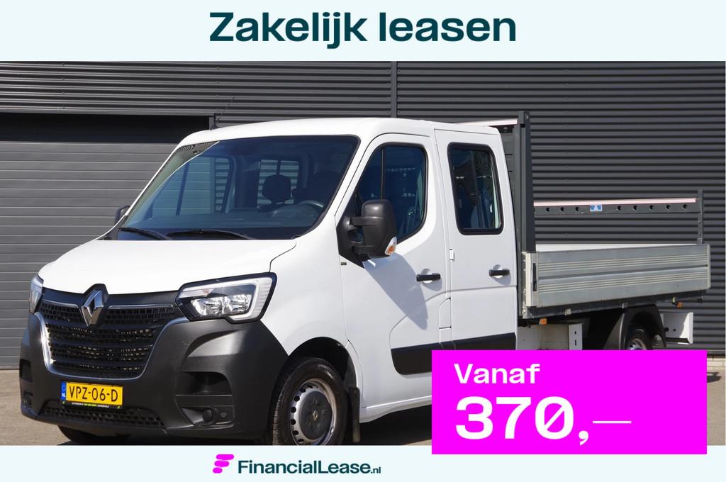 Renault Master T35 2.3 dCi L3 OPEN LAADBAK, 150PK, DC-7P, AI, Voorwielaandrijving, Gebruikt, 4 cilinders, Wit