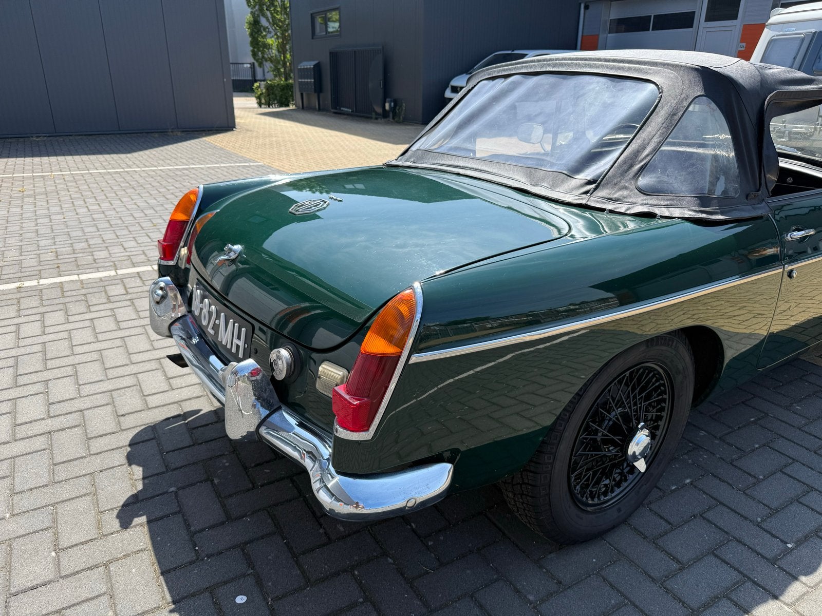 MG C 2.9 Cabriolet 1969 Groen, foto 8