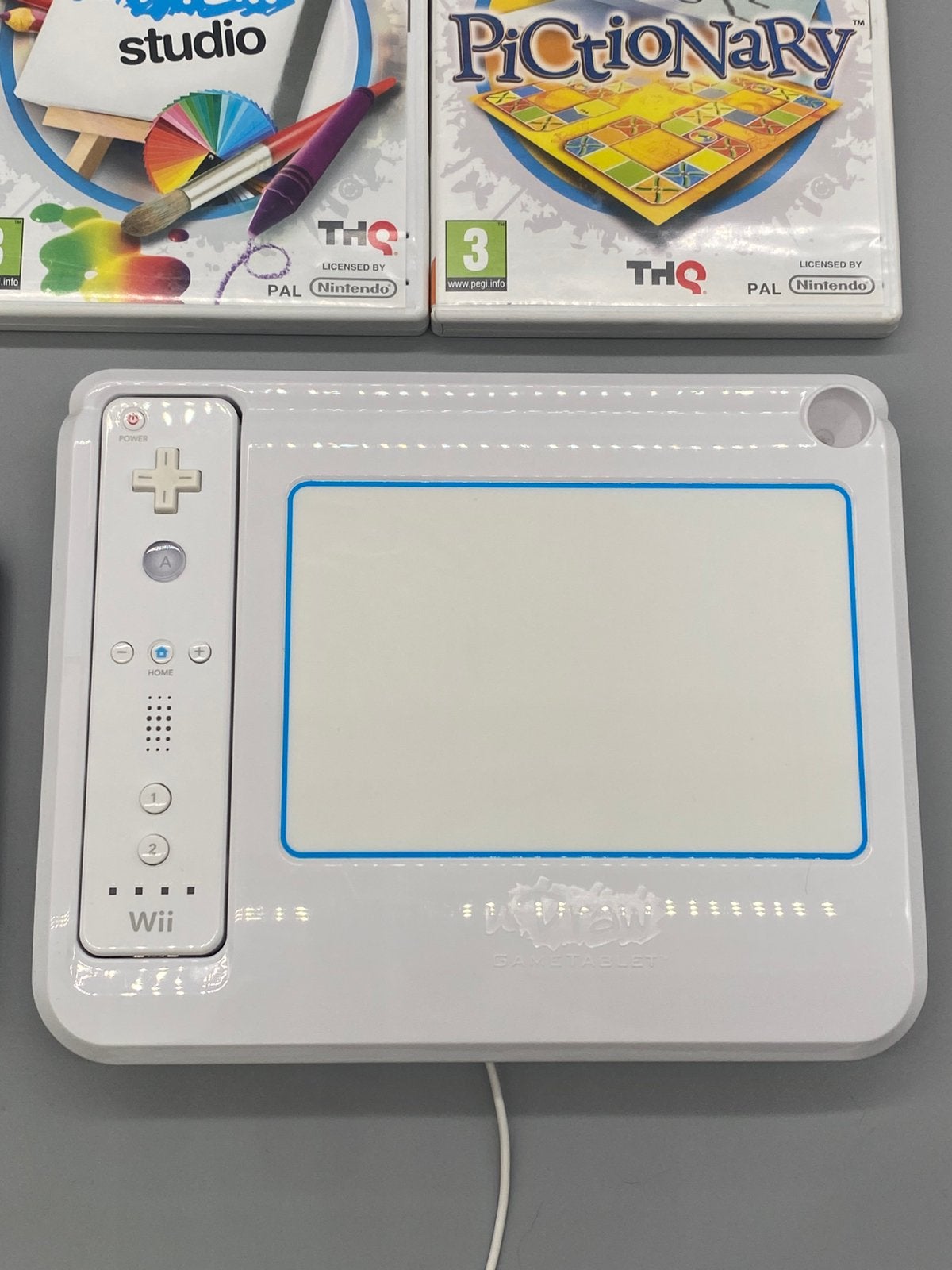 uDraw Tablet + Studio Pictionary & Controller – Nintendo Wii, Spelcomputers en Games, Nintendo, Www.nintendo.com, Overige genres