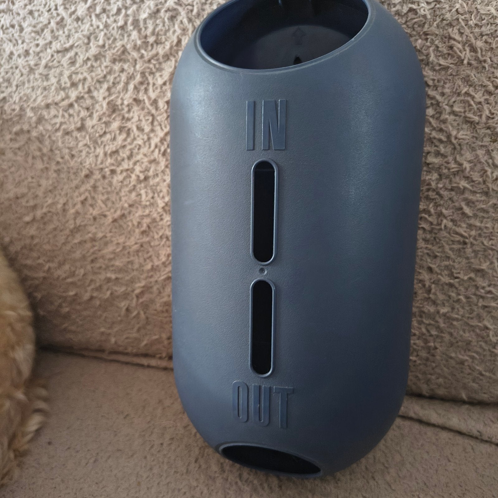 Tupperware zakjeshouder/dispenser, Ophalen, Gebruikt, Blauw, Overige typen