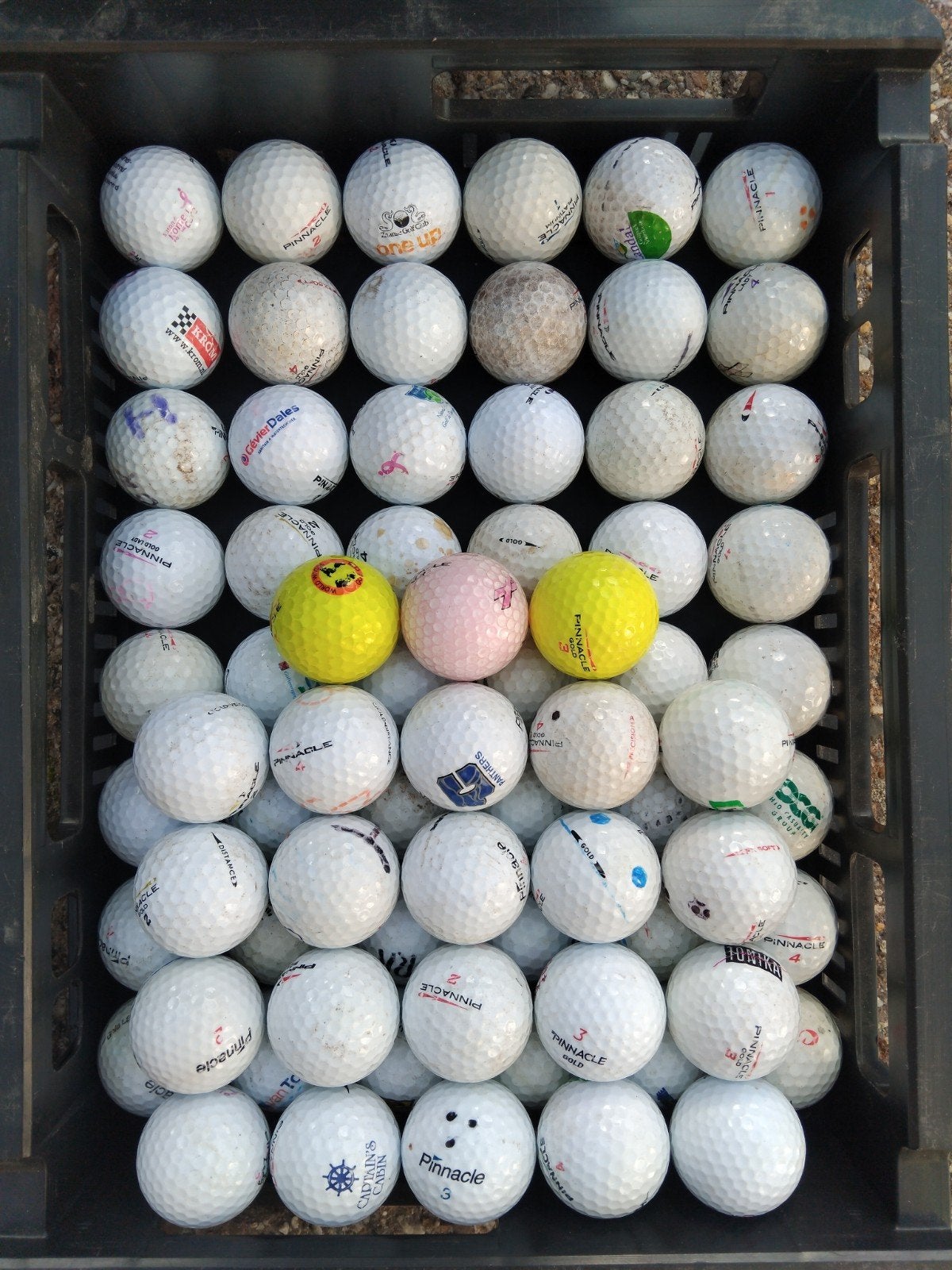 Golfbalken Pinnacle, Ophalen of Verzenden, Gebruikt, Bal(len)