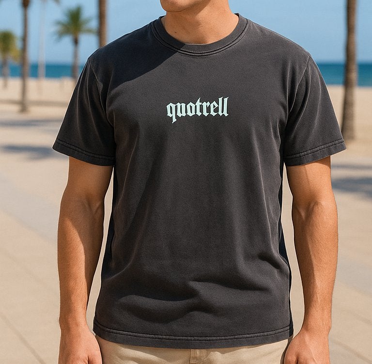 Quotrell t-shirt maat XS, Verzenden, Zo goed als nieuw, Grijs, Quotrell