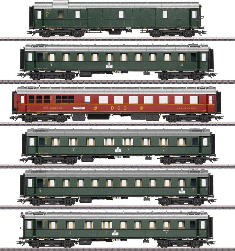 Märklin HO 42529 Set DB sneltreinrijtuigen (Insider model), Wisselstroom, Ophalen of Verzenden, Märklin, Nieuw