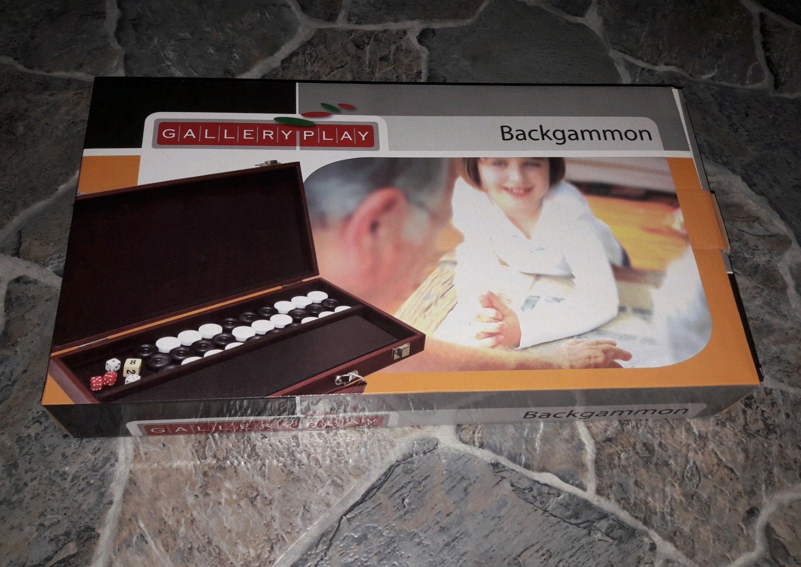 backgammon nieuw in doos, Ophalen, Nieuw