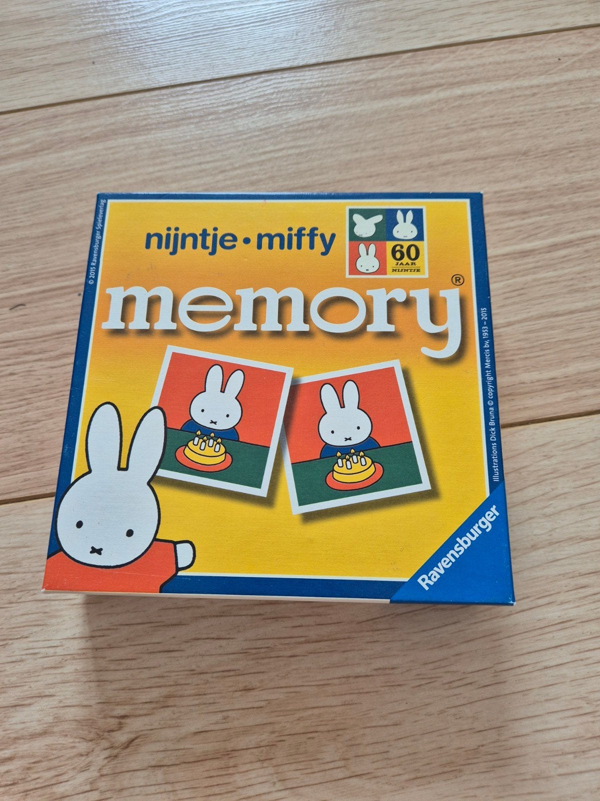 nijntje memory, Ophalen