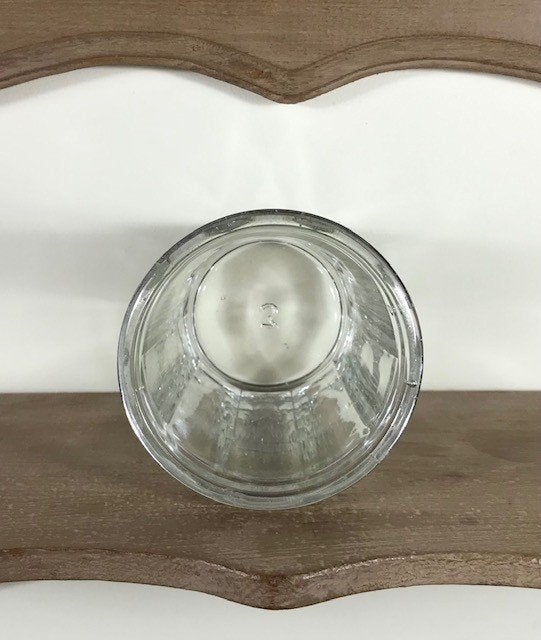 Antieke Franse confiture pot jampot kristalglas, Ophalen of Verzenden