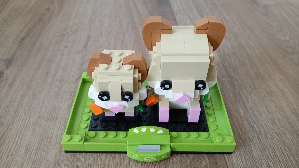 LEGO Brickheadz 40482 2 hamsters, BrickHeadz, Lego, Ophalen of Verzenden, Zo goed als nieuw