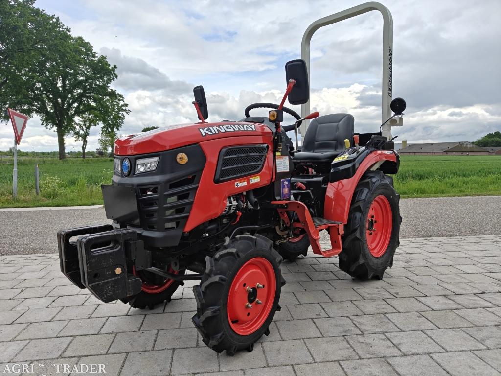 Kingway compacte minitractor trekker tractor 25PK 4x4 GRATIS, Overige merken, Nieuw, Ophalen of Verzenden, KINGWAY