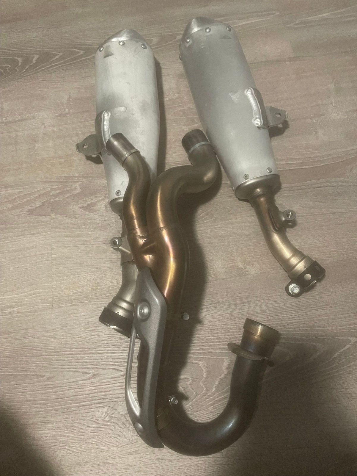 Honda CRF450R Uitlaatbocht en dempers NIEUW, Ophalen of Verzenden, Gebruikt