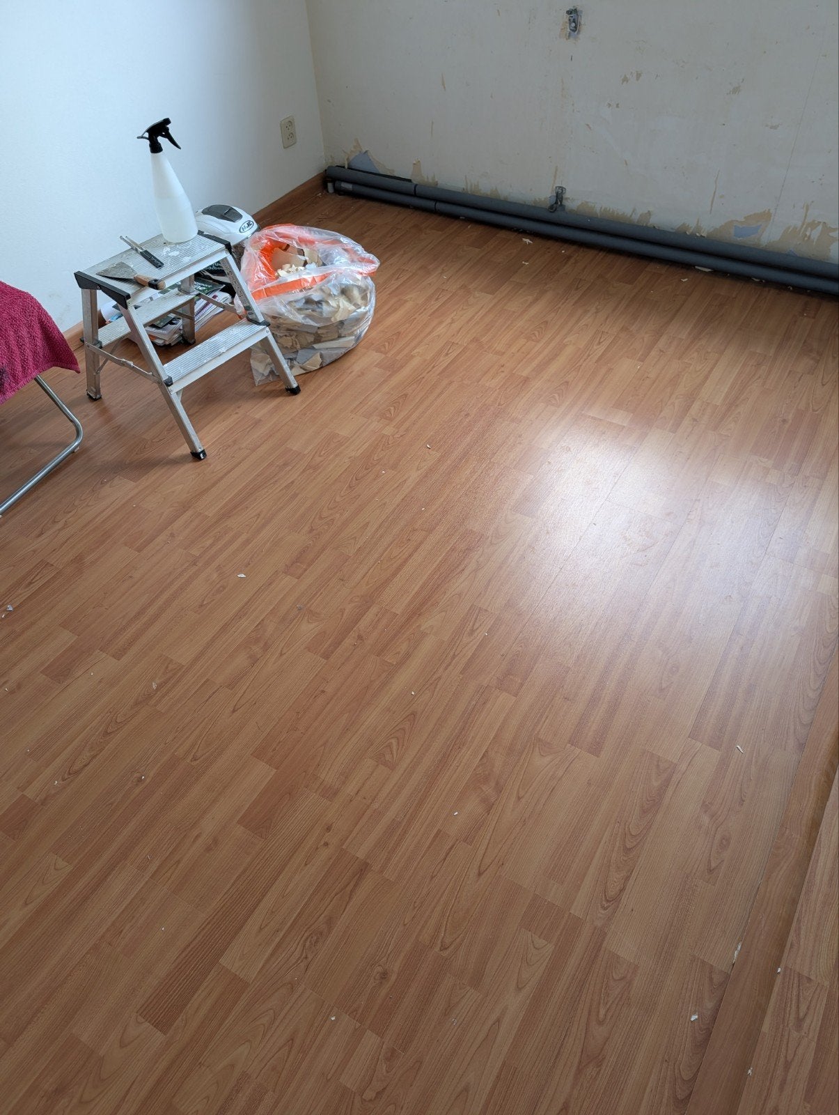 Laminaatvloer, houtlook, gebruikt, Ophalen, Gebruikt, 5 tot 10 m², Hout