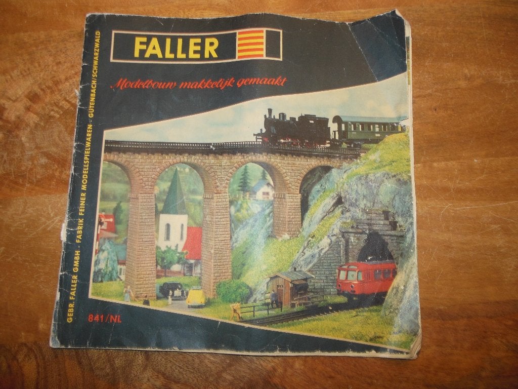 Faller 841/NL Modelbouw makkelijk gemaakt, Overige merken, Gebruikt, Gelijkstroom of Wisselstroom, Brug, Tunnel of Gebouw