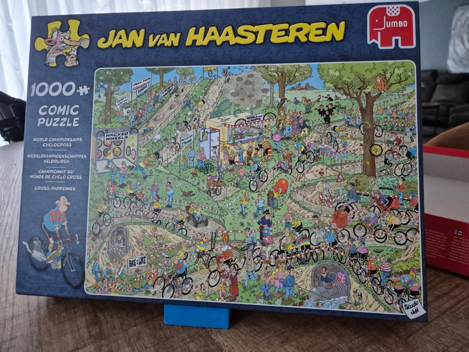 Jan van Haasteren WK Veldrijden 1000 stukjes, Ophalen, 500 t/m 1500 stukjes, Zo goed als nieuw, Legpuzzel