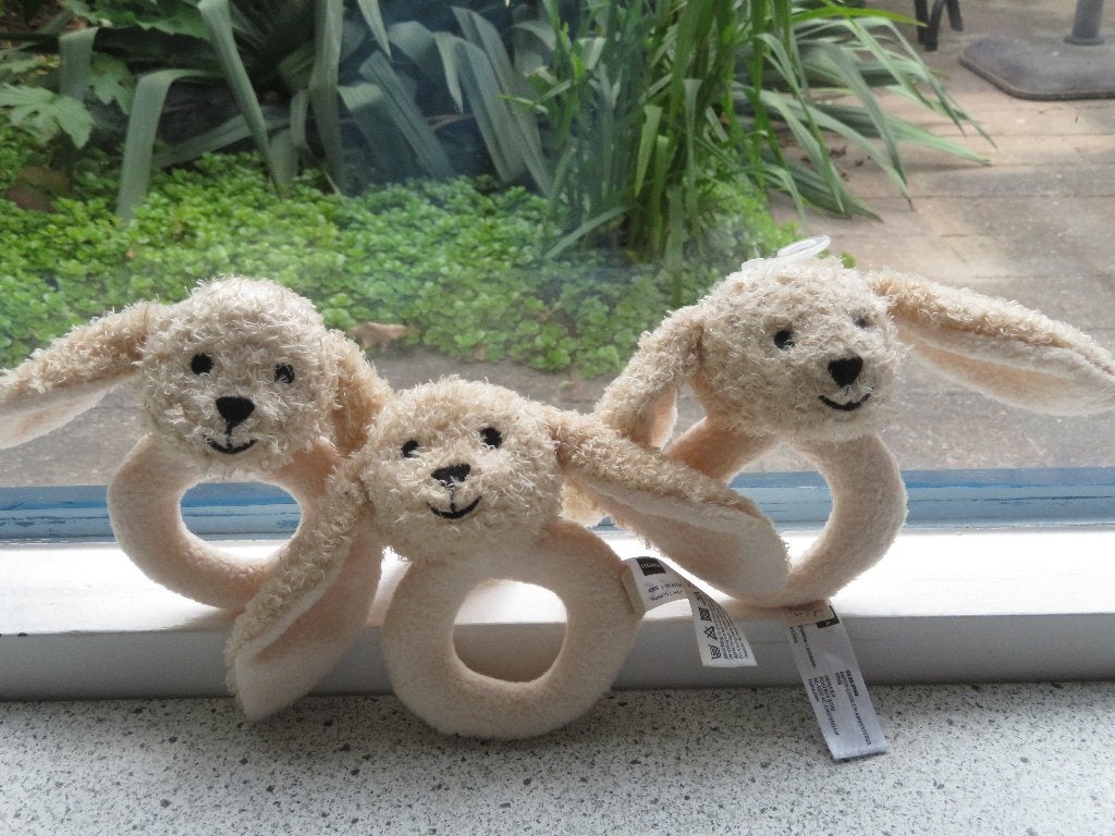 Rammelaar konijn of konijntje van Hema, Kinderen en Baby's, Speelgoed | Knuffels en Pluche, Hema, Konijn, Ophalen of Verzenden