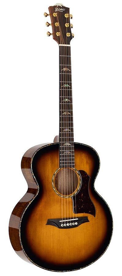 Bromo BAN8EVS Denali Series mini jumbo guitar, Muziek en Instrumenten, Instrumenten | Onderdelen, Nieuw, Akoestische gitaar, Ophalen of Verzenden