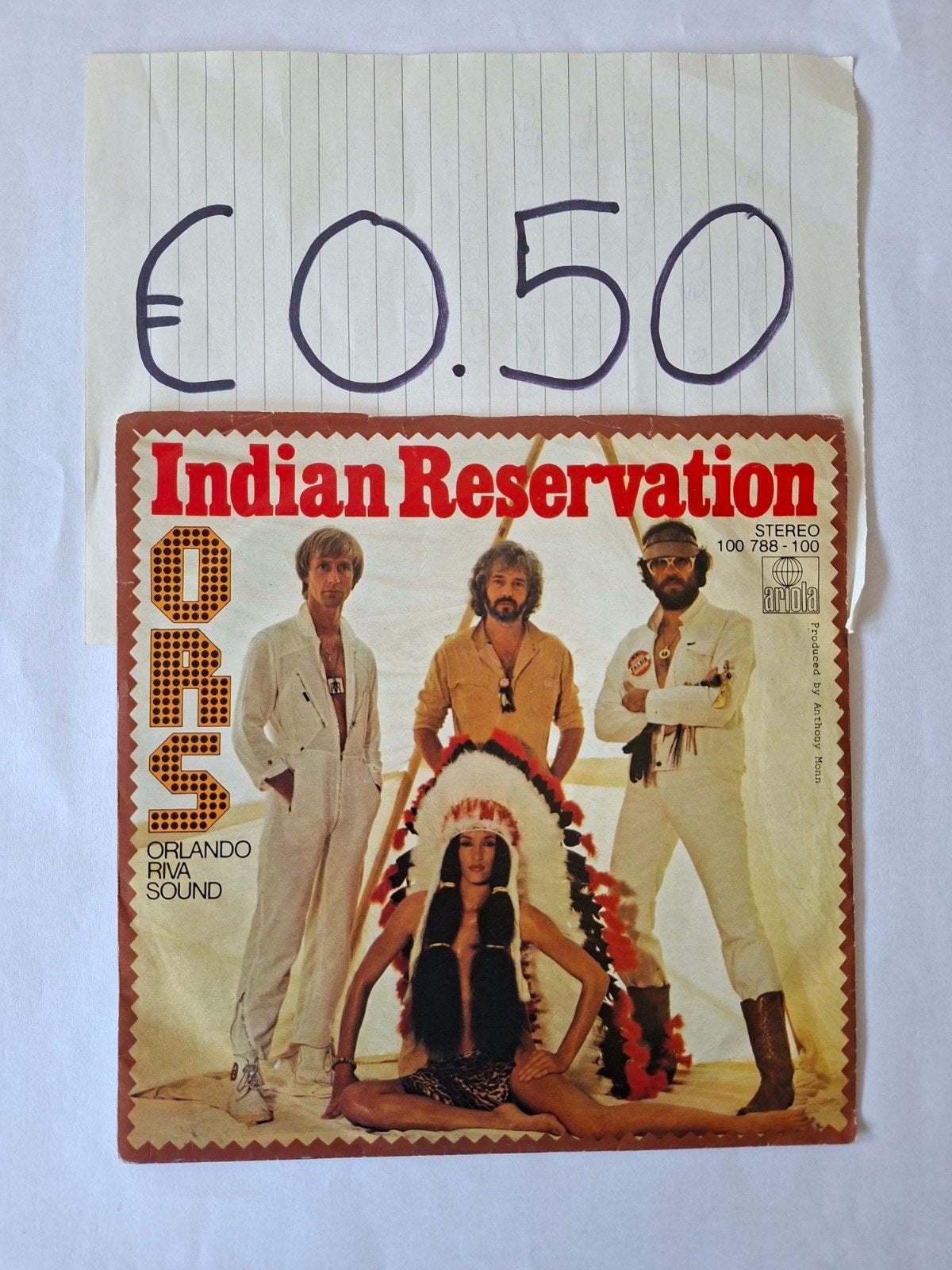 ORS  Indian Reservation, Ophalen of Verzenden, Gebruikt, 7 inch, Pop