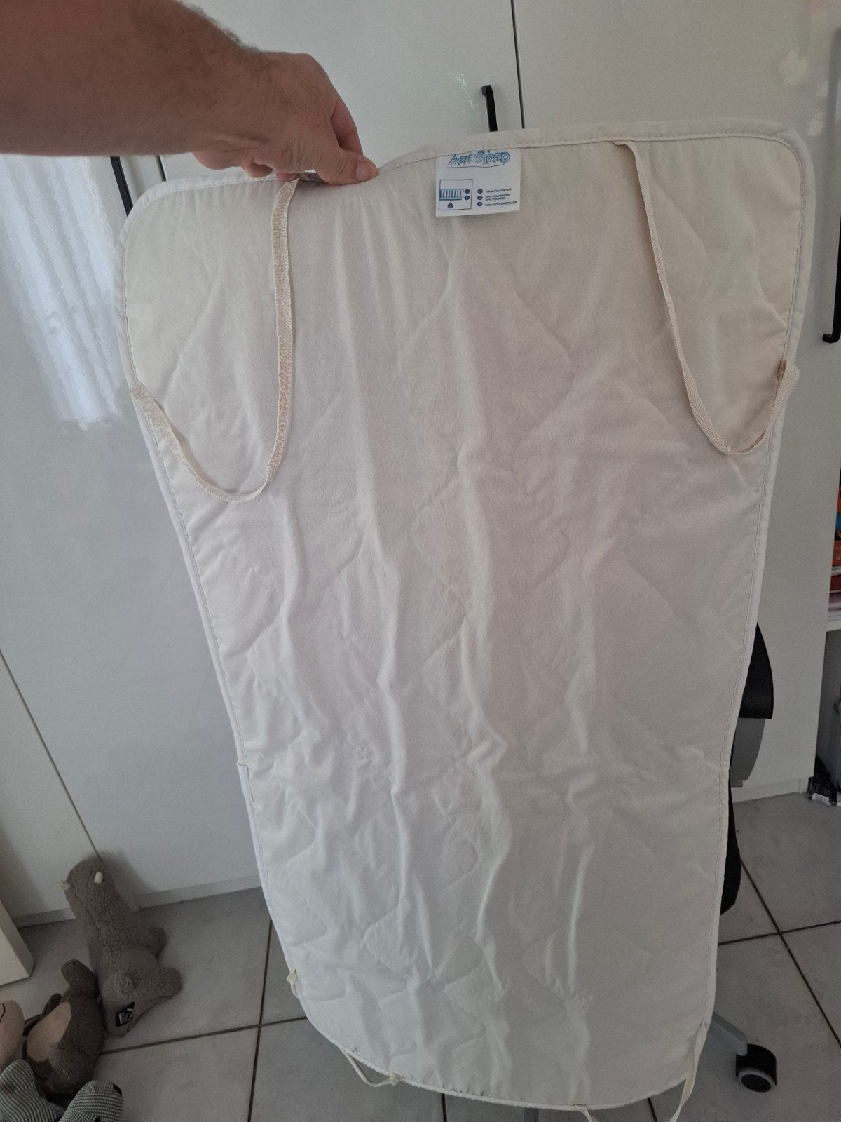 aerosleep matrasbeschermer voor ledikant, Ophalen of Verzenden, Gebruikt, Ledikant