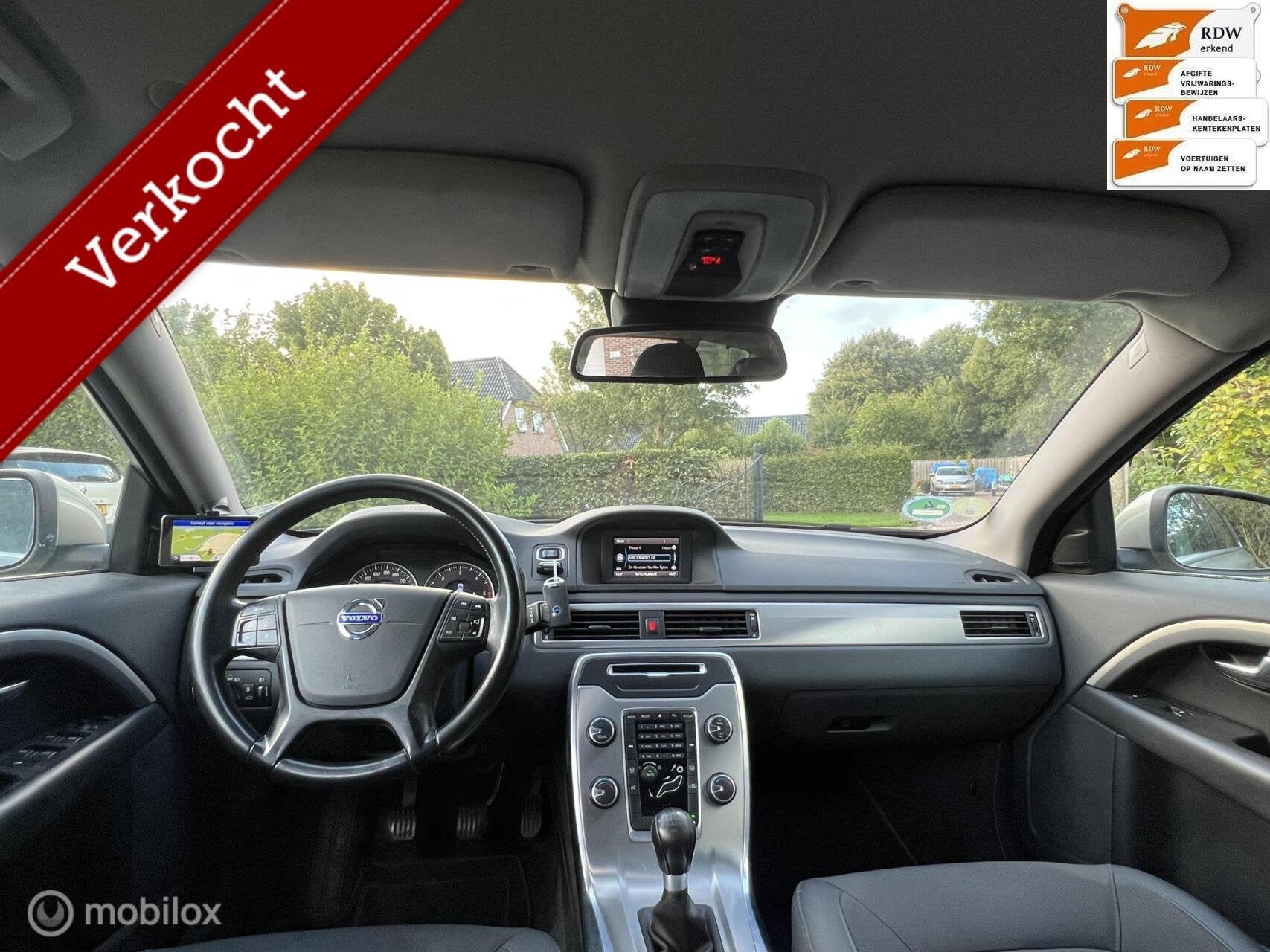 Nette Volvo V70 2.0 D3 5cilinder Momentum bj 2013, Voorwielaandrijving, Euro 5, 136 pk, Gebruikt