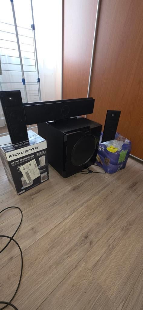 Samsung Soundbar met subwoofer en satelliet speakers, Audio, Tv en Foto, Home Cinema-sets, Ophalen of Verzenden, Gebruikt, Soundbar