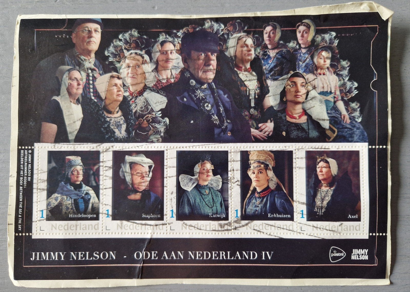 Jimmy Nelson Postzegelvel - Ode aan Nederland IV, Verzenden, Na 1940, Postfris