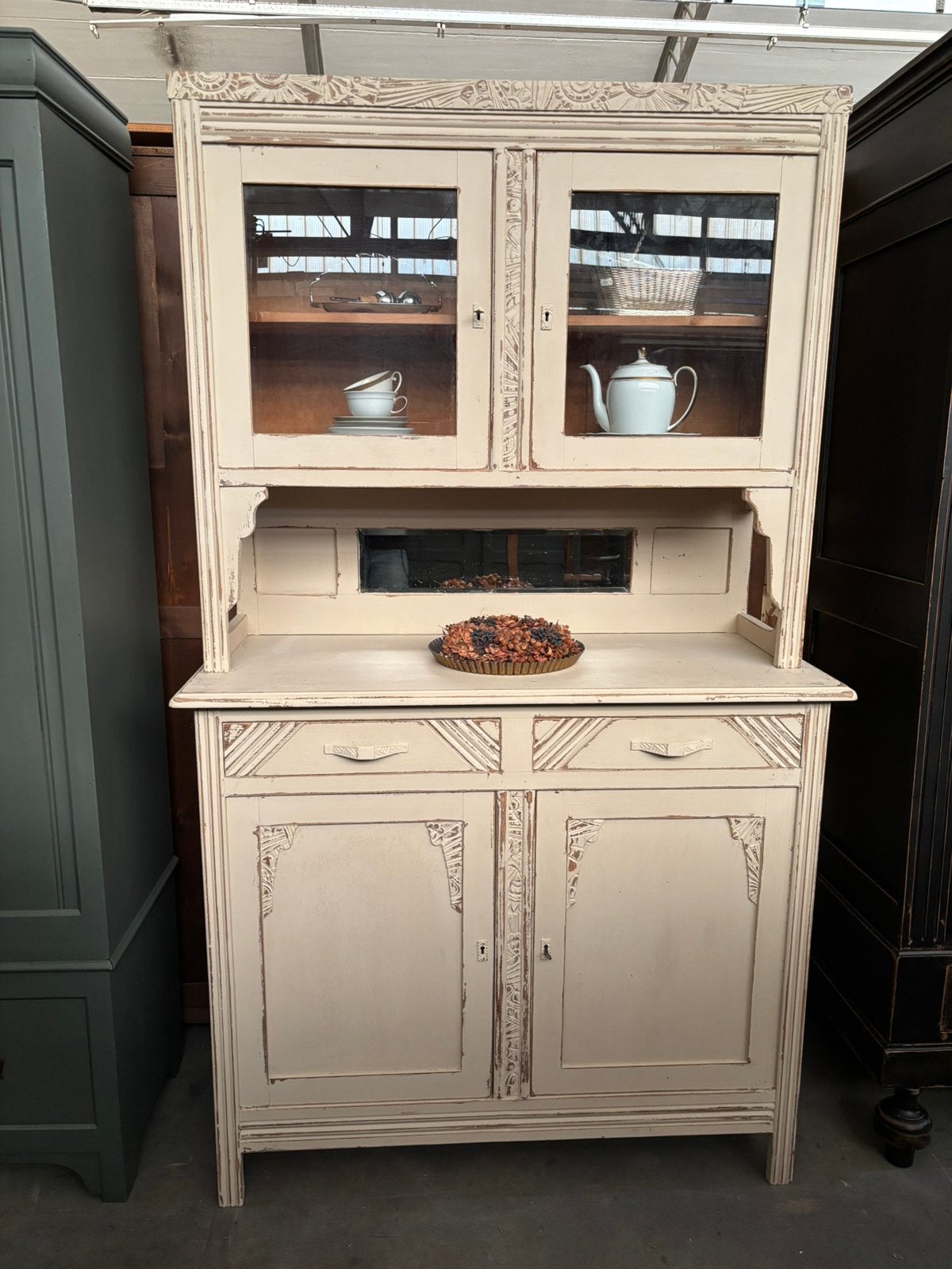 Brocante buffetkast / kast, Ophalen