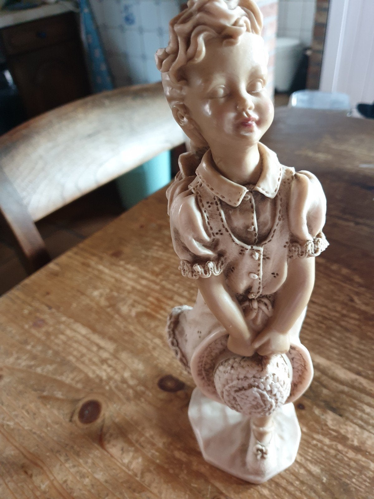 mooi porceleinen beeldje ,type Marlyn Monroe, Huis en Inrichting, Woonaccessoires | Overige, Ophalen of Verzenden