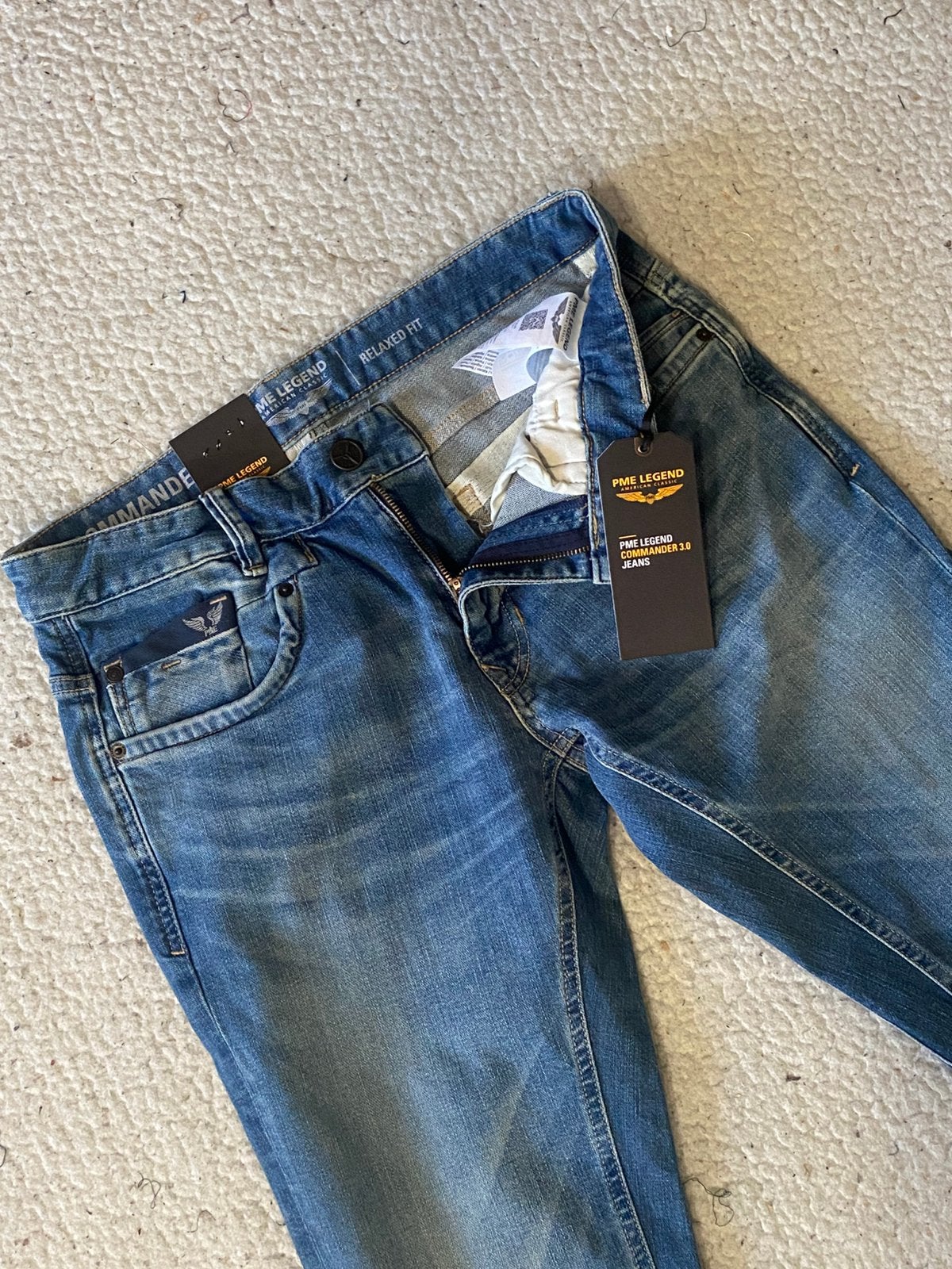 Pme legend Commander 3.0 spijkerbroek broek  32/32 nieuw, ., Nieuw, W32 (confectie 46) of kleiner, .