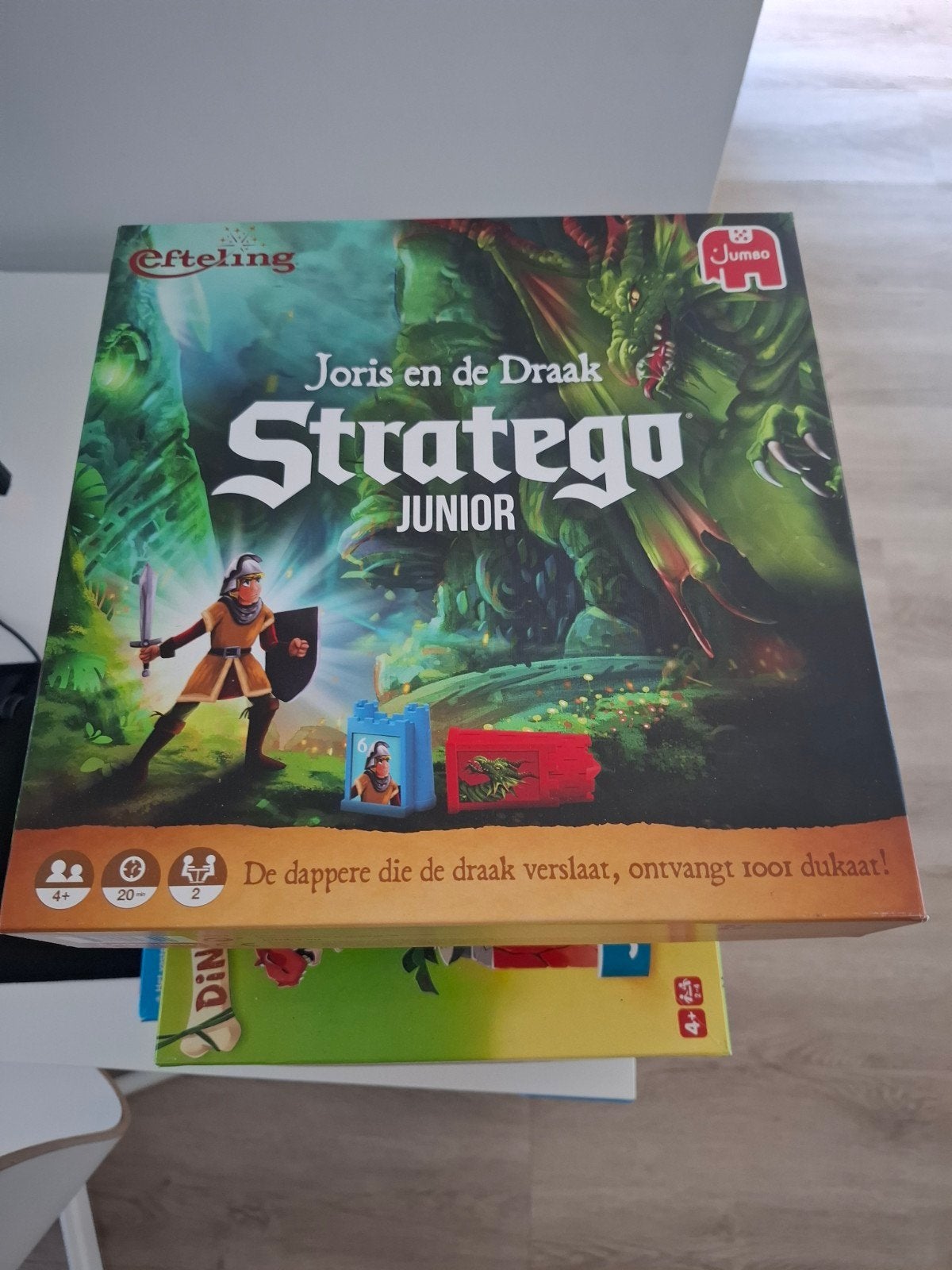 Stratego Junior: Joris en de Draak (Efteling), Een of twee spelers, Ophalen, Zo goed als nieuw, Jumbo