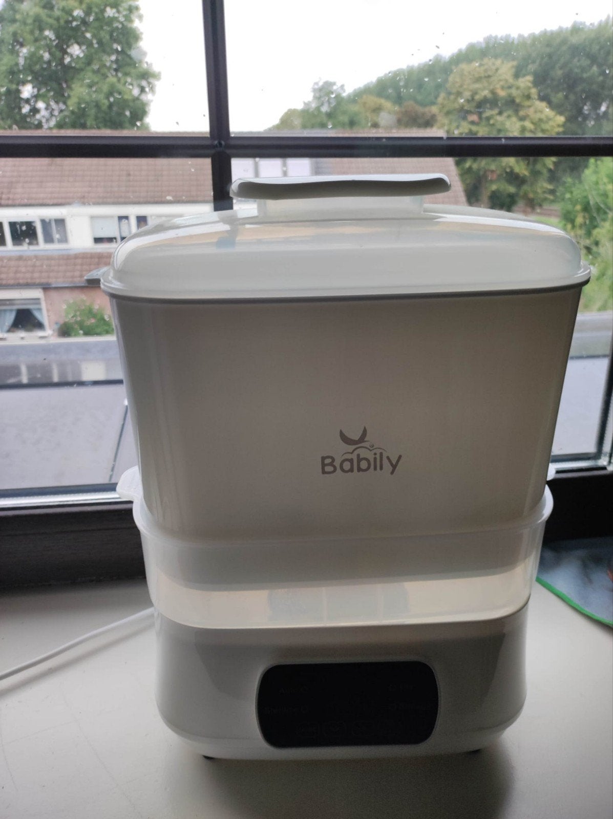 Bábily Sterilisator en Droger voor Babyflessen, Ophalen of Verzenden, Zo goed als nieuw