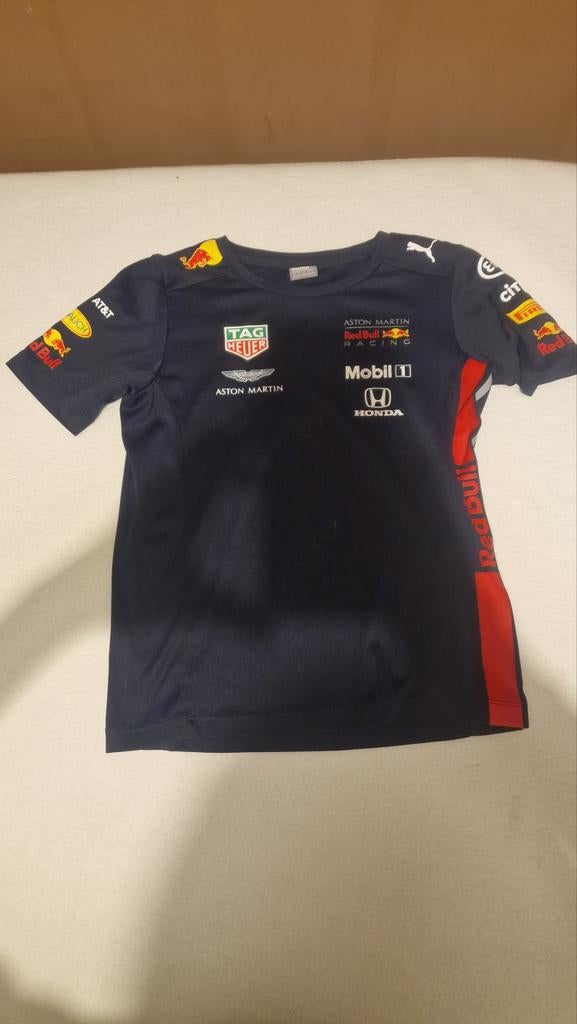 Max verstappen shirtje maat 128, Maat XS of kleiner, Ophalen, Zo goed als nieuw, Shirt