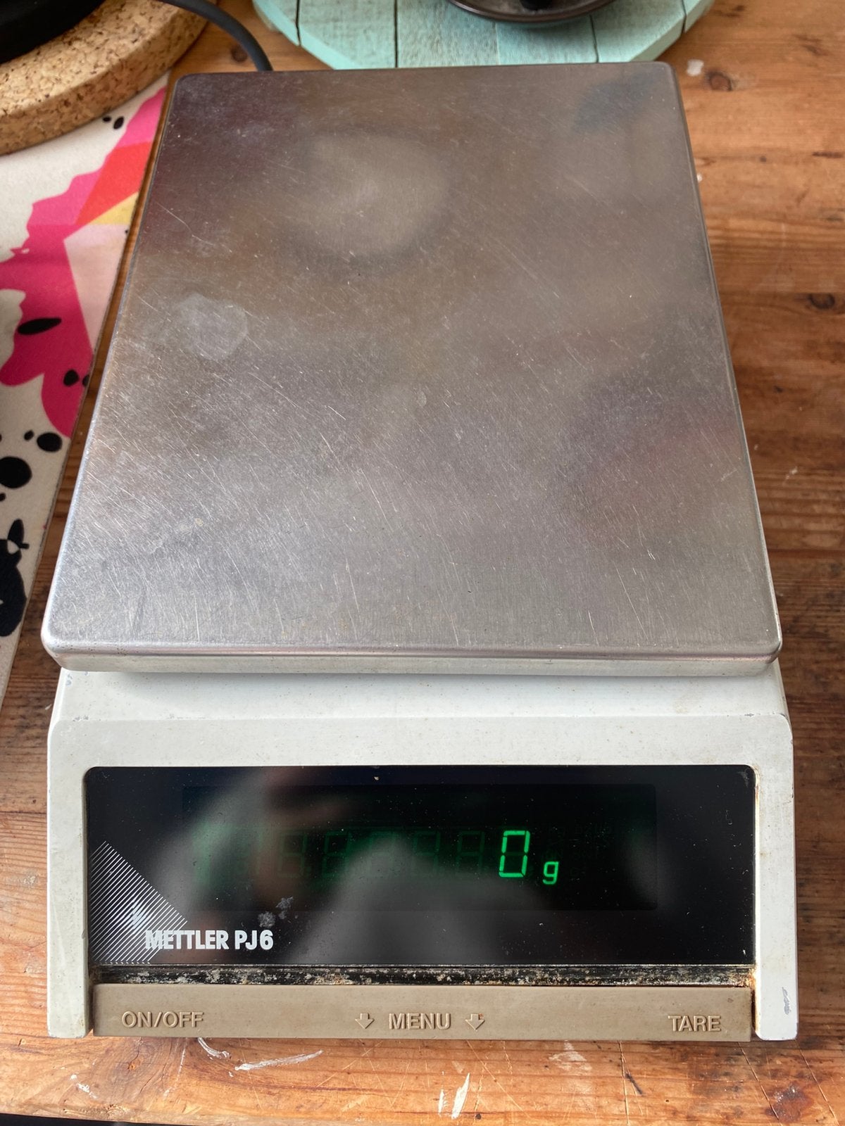 Mettler pj6 precisieweegschaal, Witgoed en Apparatuur, Ophalen, Zo goed als nieuw, Keukenweegschaal, Minder dan 10 kg