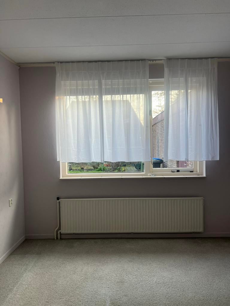 Witte Vitrage Gordijnen, Huis en Inrichting, Stoffering | Gordijnen en Lamellen, Ophalen, Gebruikt, 50 tot 100 cm, Wit
