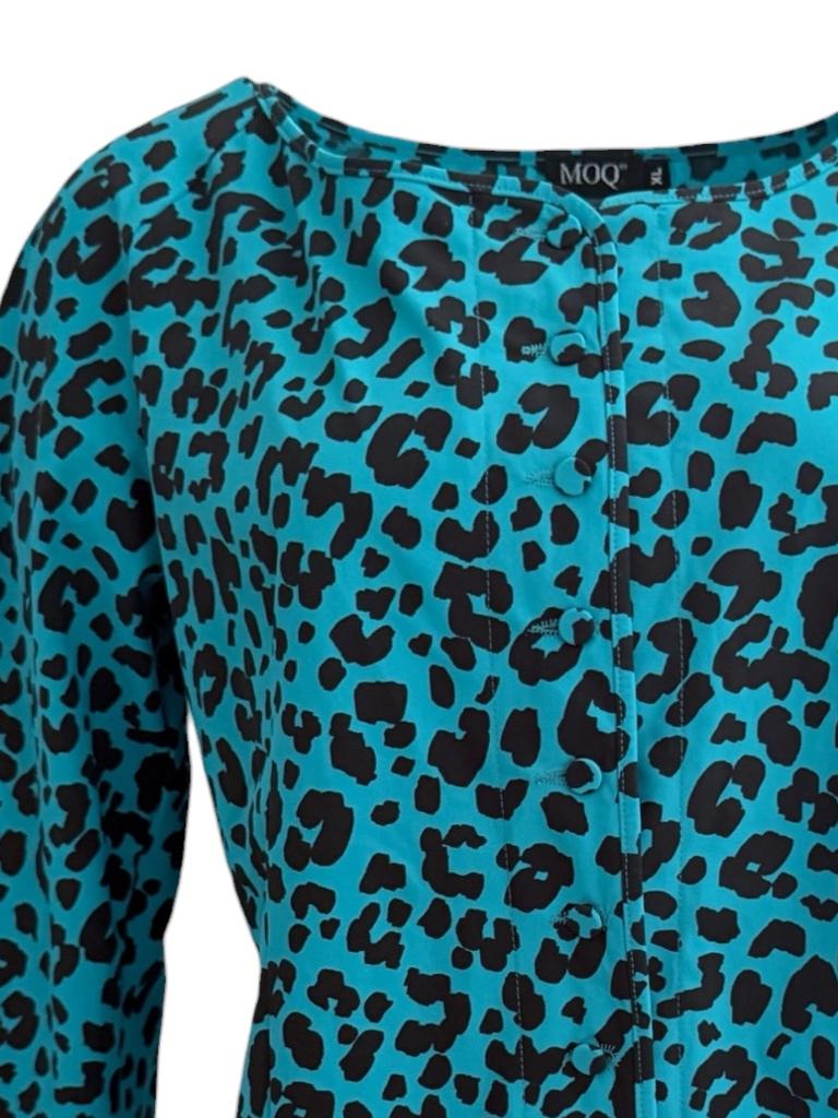 Moq vest XL, Maat 46/48 (XL) of groter, Zo goed als nieuw, Verzenden, Blauw