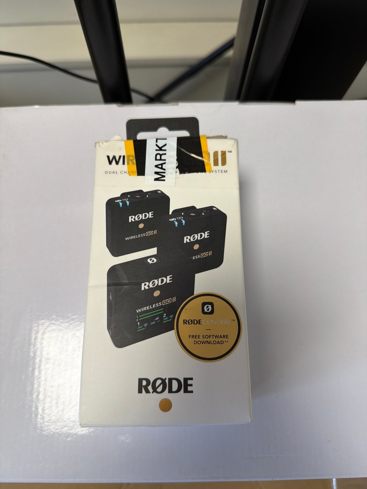 RODE Wireless GO II Draadloos Microfoonsysteem, Ophalen of Verzenden, Zo goed als nieuw, Overige typen, Draadloos