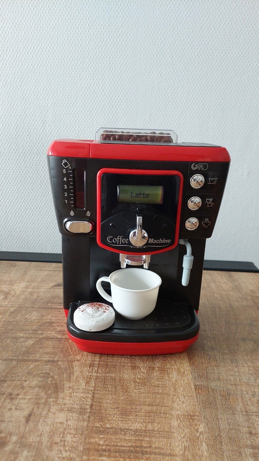 Speelgoed koffiemachine, Ophalen, Zo goed als nieuw, Kunststof, Speelkeuken-accessoire