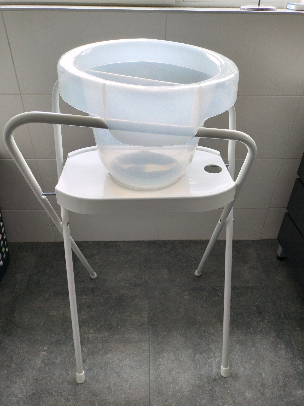 Badje / Tummy tub Bebejou, Kinderen en Baby's, Badjes en Verzorging, Ophalen, Tummy Tub, Zo goed als nieuw, Bébé-jou