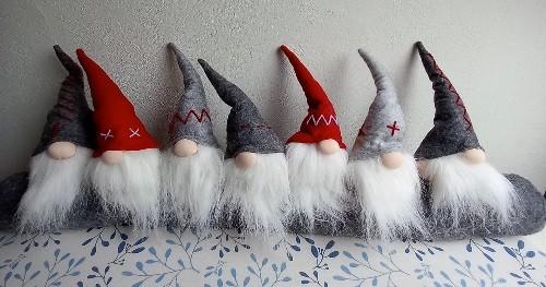 tochtstopper, tochtrol gnome, tomte (2 stuks), Ophalen of Verzenden, Zo goed als nieuw, Binnen