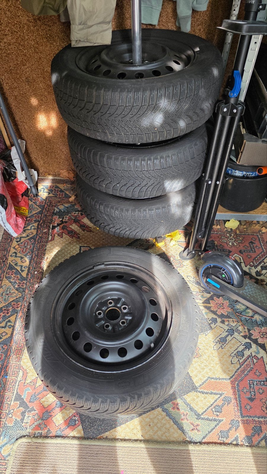 Set stalen velgen toyota avensis t25, Ophalen of Verzenden