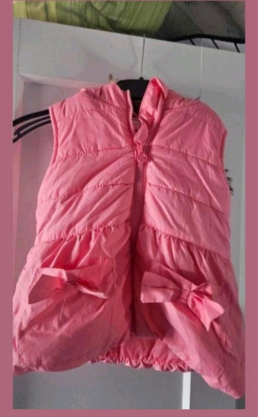 Mooi roze bodywarmer Maat 98, Ophalen of Verzenden, Zo goed als nieuw, Meisje, Trui of Vest