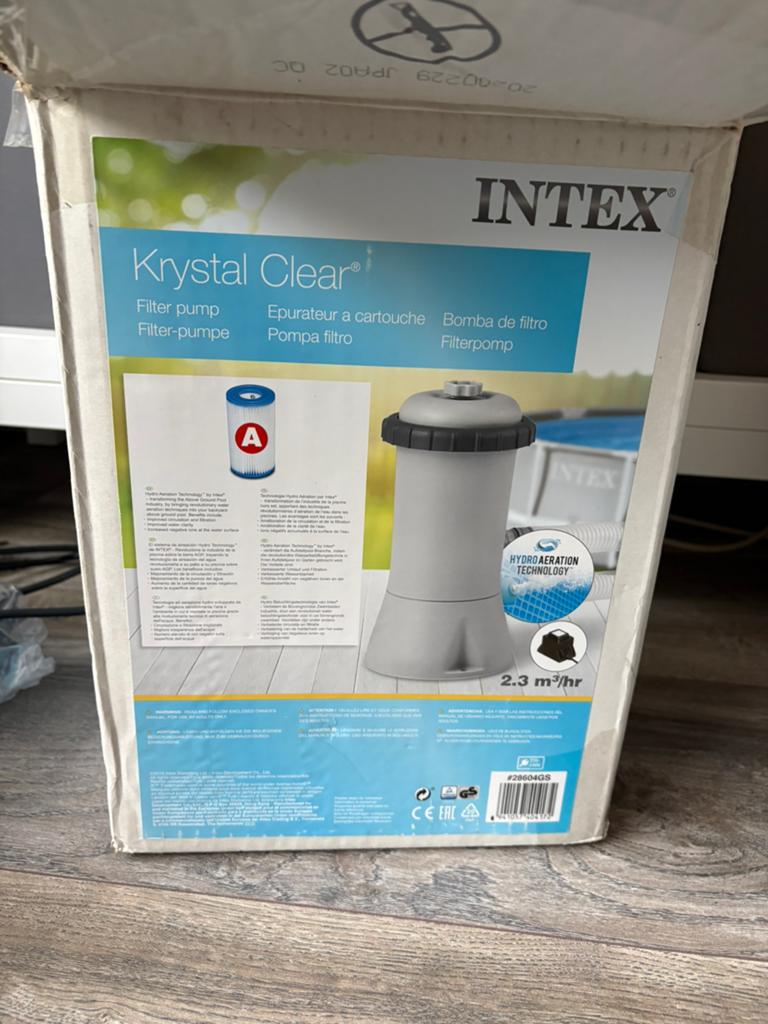 Krystal clear filter pomp 604G, Tuin en Terras, Zwembad-toebehoren, Ophalen, Gebruikt