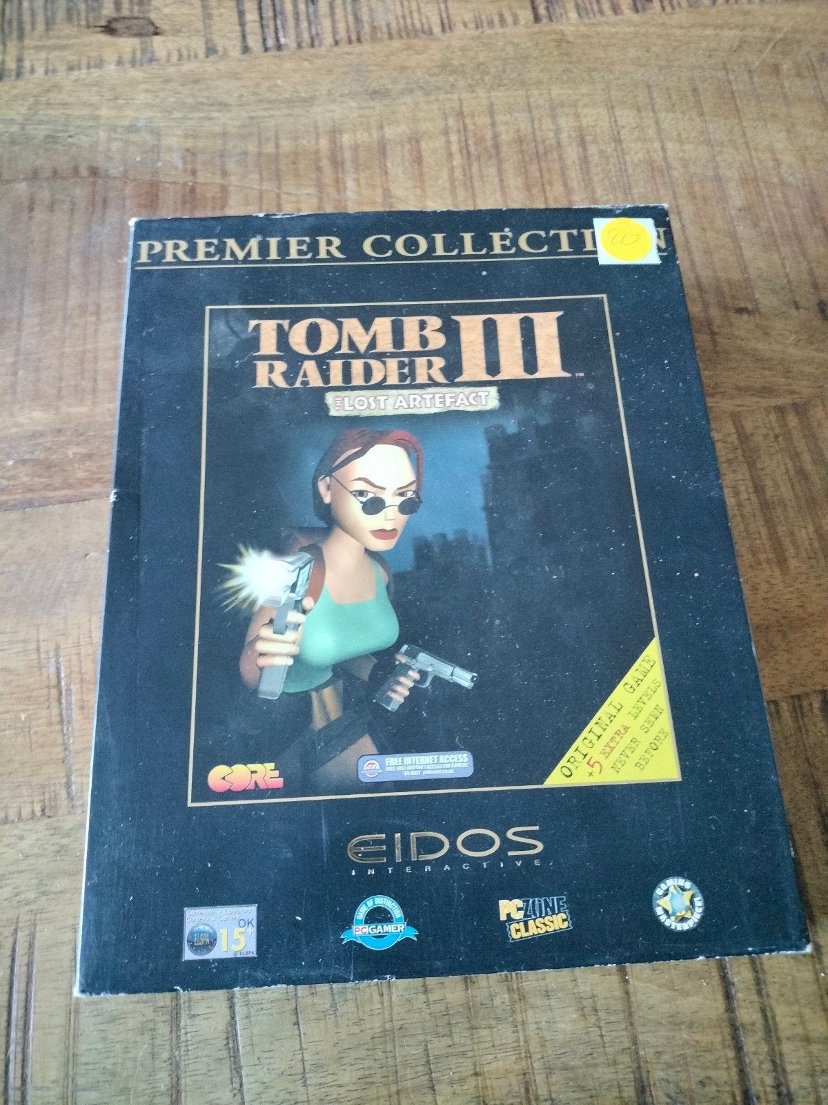 Tomb Raider III: Lost Artifact - Premier Collection PC, Spelcomputers en Games, Games | Pc, Avontuur en Actie, Gebruikt, 1 speler