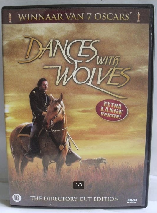 Dances with Wolves (originele dvd) Kevin Costner, Vanaf 16 jaar, Ophalen of Verzenden, Zo goed als nieuw