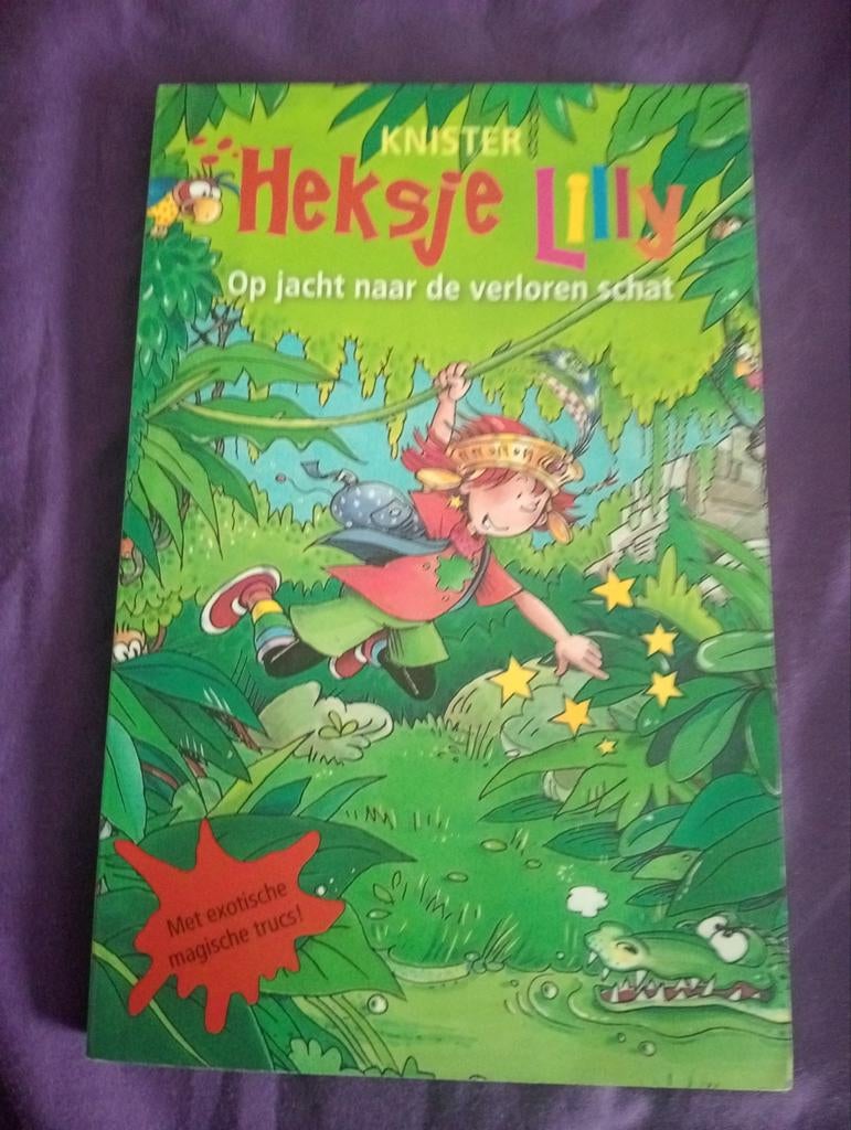 Heksje Lilly: Op jacht naar de verloren schat, Boeken, Ophalen of Verzenden, Zo goed als nieuw, KNISTER, Fictie