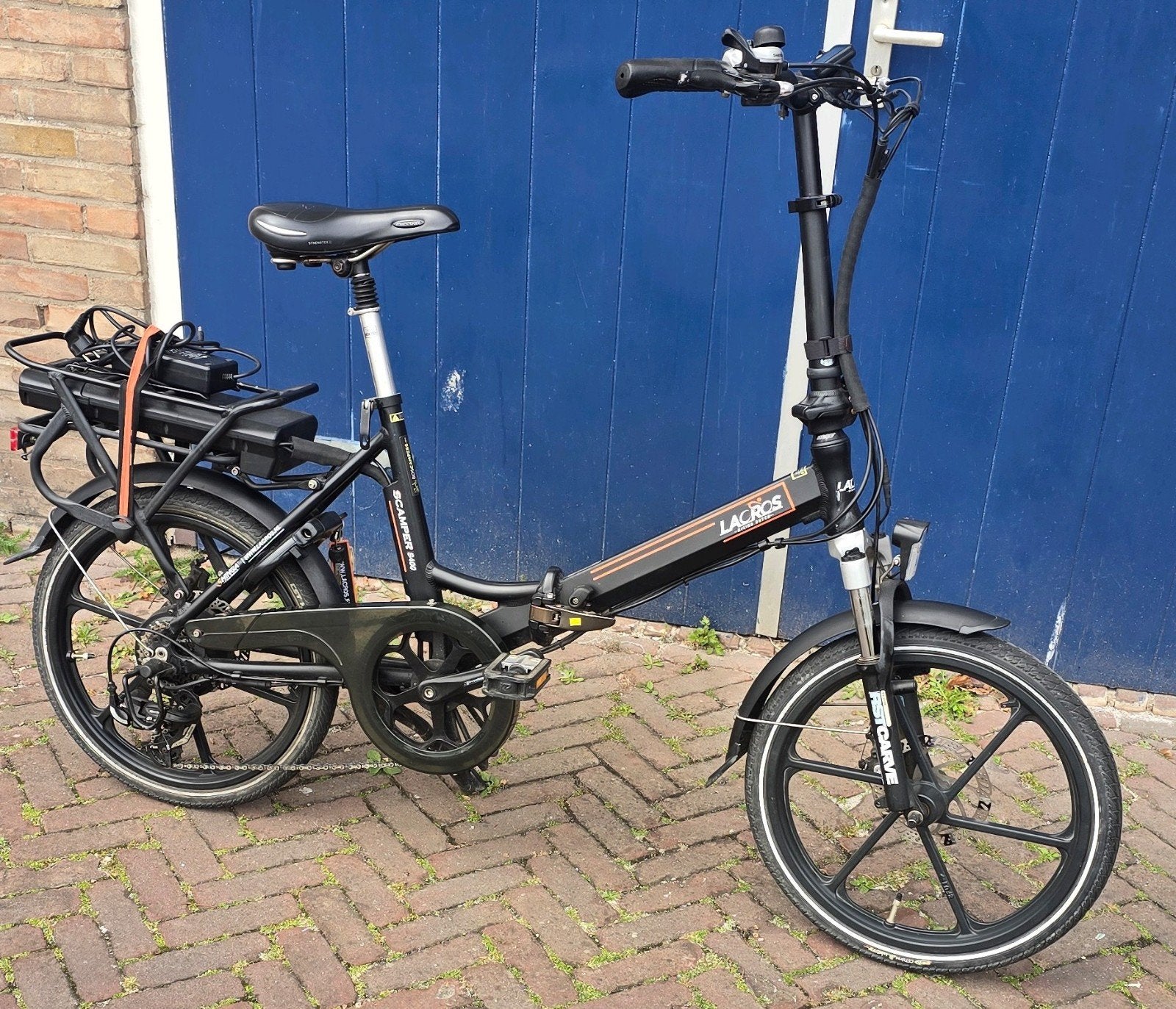 Lacros Scamper S400 elektrische vouwfiets - ZGAN, Fietsen en Brommers, Overige merken, 20 inch of meer, Versnellingen, Zo goed als nieuw