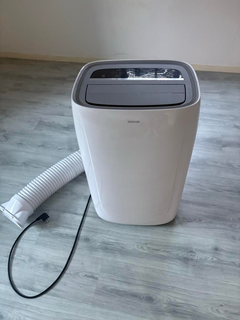 Sencor Mobiele Airco met Afvoerslang en Raamkit, Ophalen, Gebruikt, Minder dan 60 m³, 3 snelheden of meer