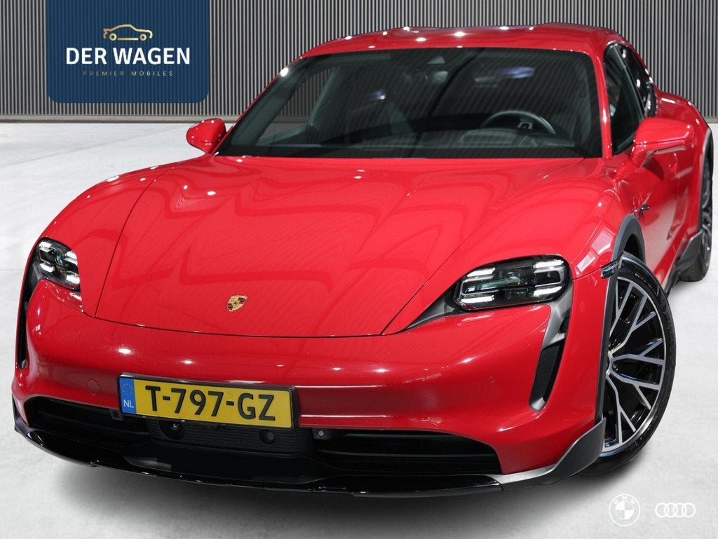 Porsche Taycan Cross Turismo 4S 93 kWh / BURMESTER / NACHTZI, Auto's, Porsche, 2220 kg, 4 stoelen, 93 kWh, Leder