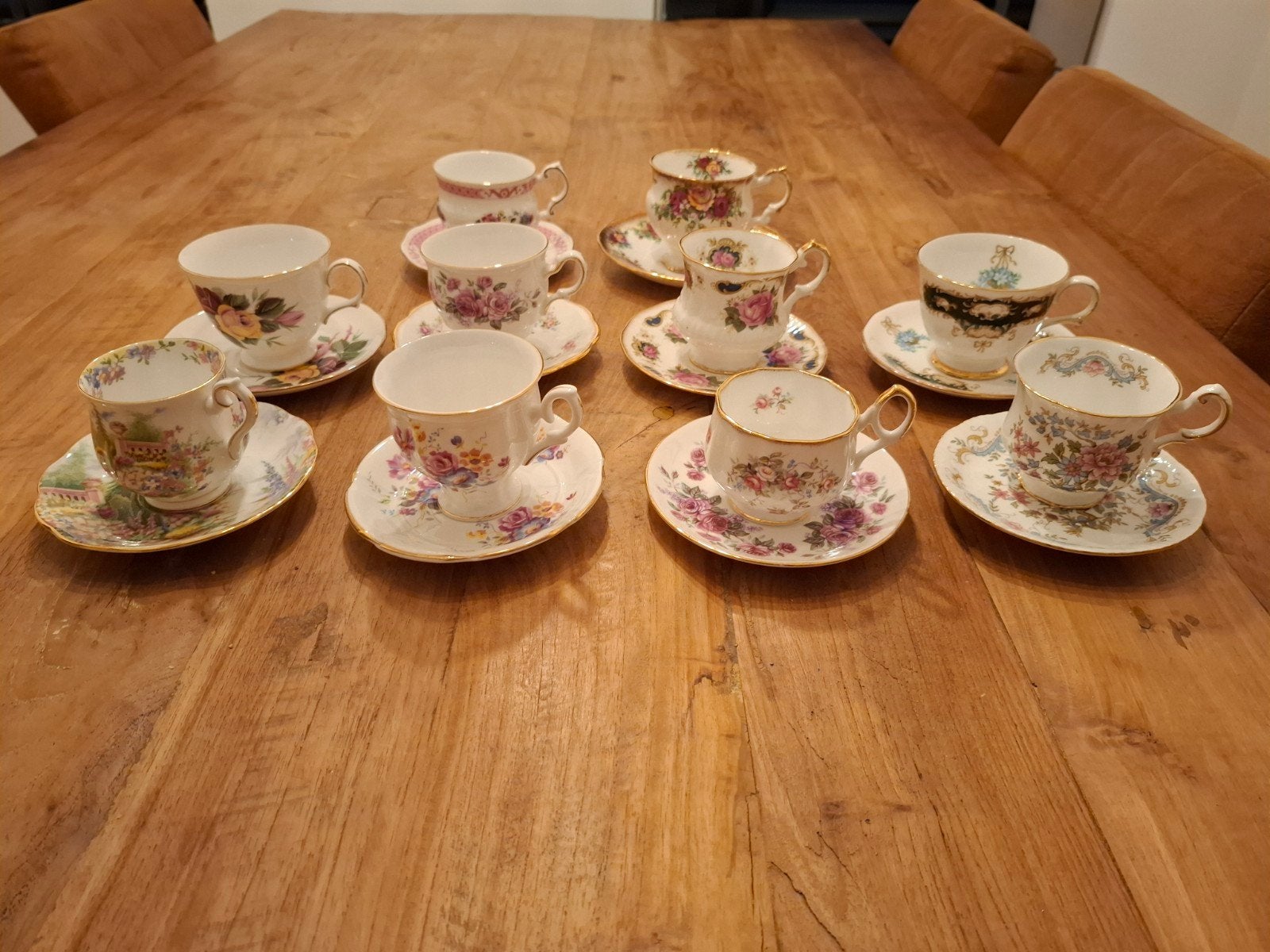 Vintage Engelse Bone China porselein, Ophalen, Zo goed als nieuw