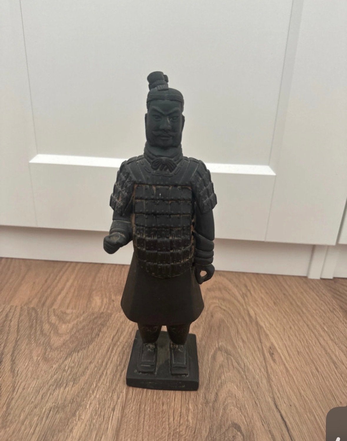 Terracotta Krijger Beeld - Chinees Ornament, Antiek en Kunst, Kunst | Beelden en Houtsnijwerken, Ophalen of Verzenden, Handgemaakt